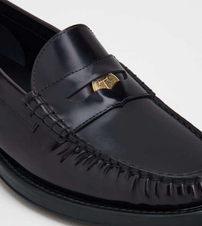 Tod\'s 8NXV702 čierna muži mokasíny v koži