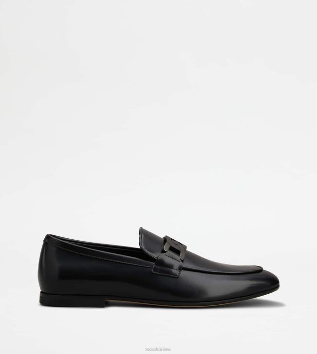 Tod\'s 8NXV703 čierna muži kate mokasíny v koži
