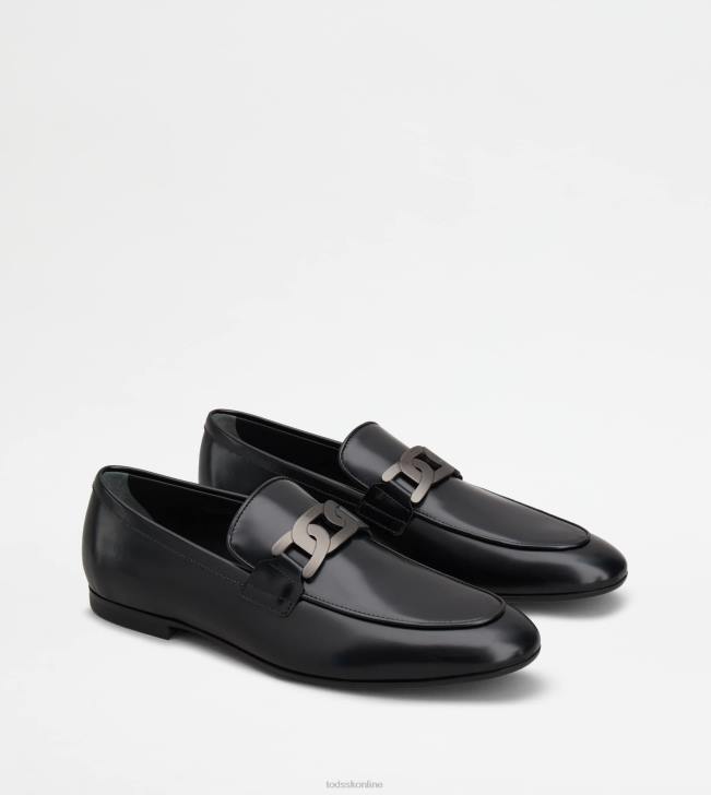 Tod\'s 8NXV703 čierna muži kate mokasíny v koži
