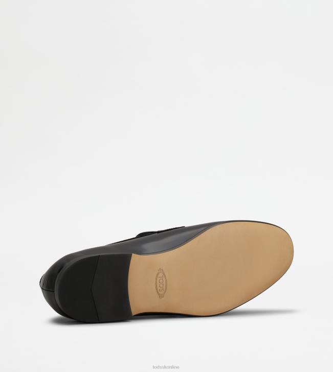 Tod\'s 8NXV703 čierna muži kate mokasíny v koži