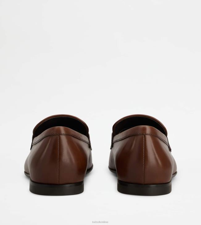 Tod\'s 8NXV704 hnedá muži kate mokasíny v koži