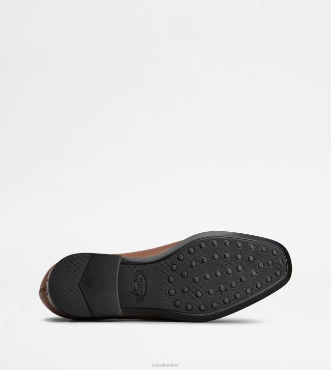 Tod\'s 8NXV705 hnedá muži mokasíny v koži