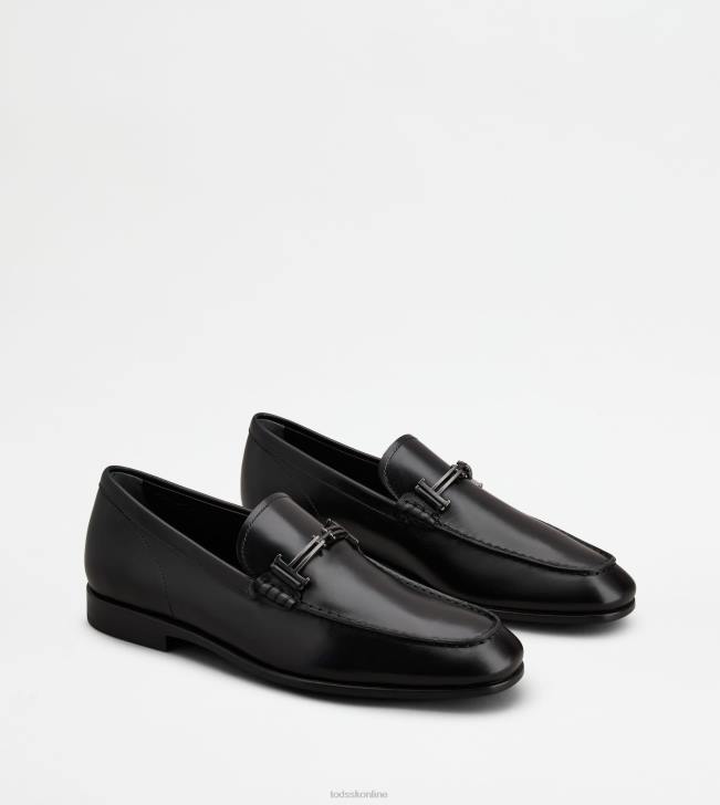 Tod\'s 8NXV707 čierna muži mokasíny v koži