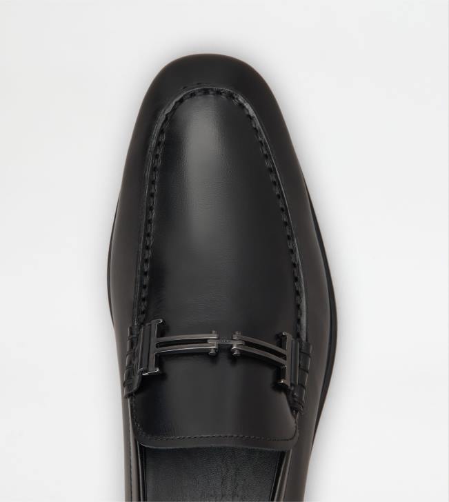 Tod\'s 8NXV707 čierna muži mokasíny v koži