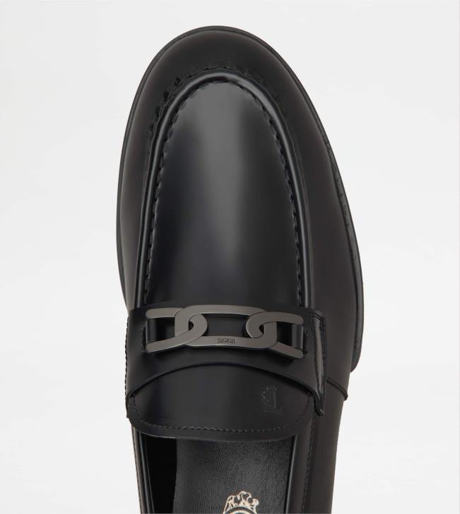 Tod\'s 8NXV708 čierna muži kate mokasíny v koži