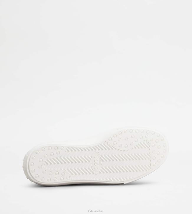 Tod\'s 8NXV868 biely muži návleky v koži