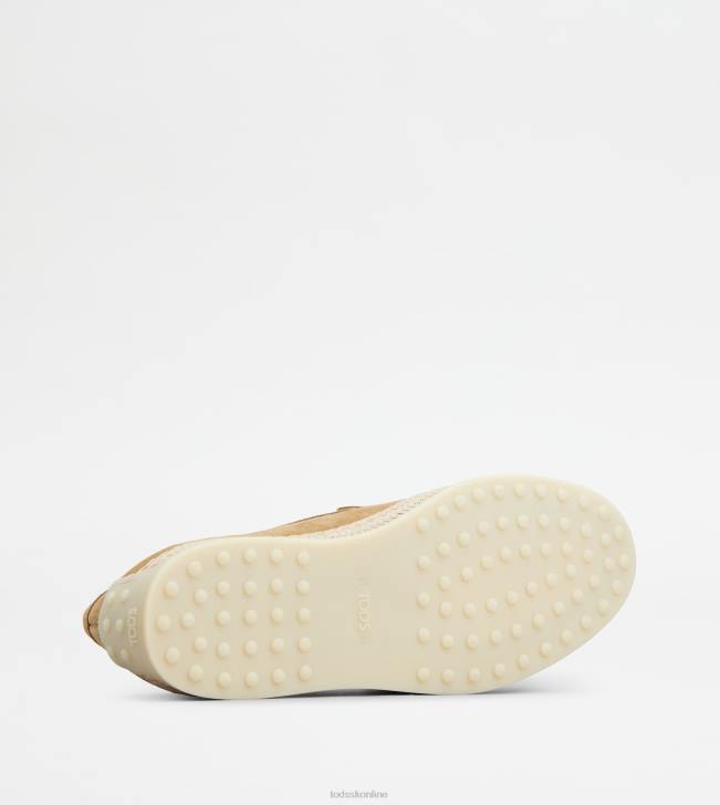 Tod\'s 8NXV898 béžová muži návleky z semišu