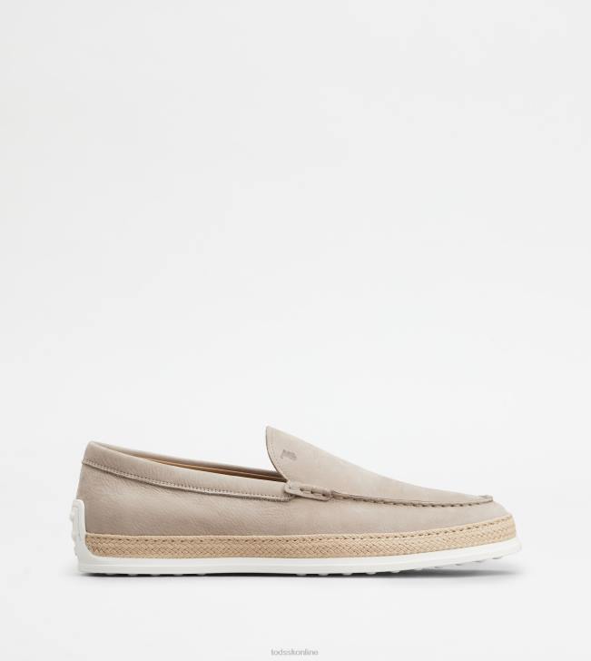 Tod's 8NXV901 béžová muži návleky z nubuku