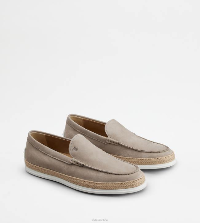 Tod\'s 8NXV901 béžová muži návleky z nubuku