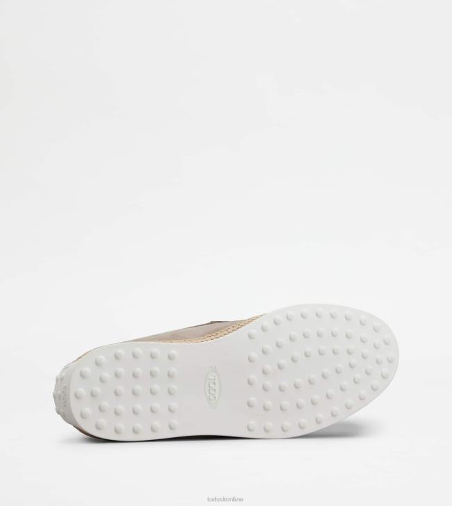 Tod\'s 8NXV901 béžová muži návleky z nubuku