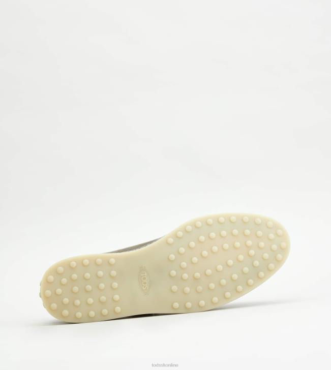 Tod\'s 8NXV904 sivá muži návleky z semišu