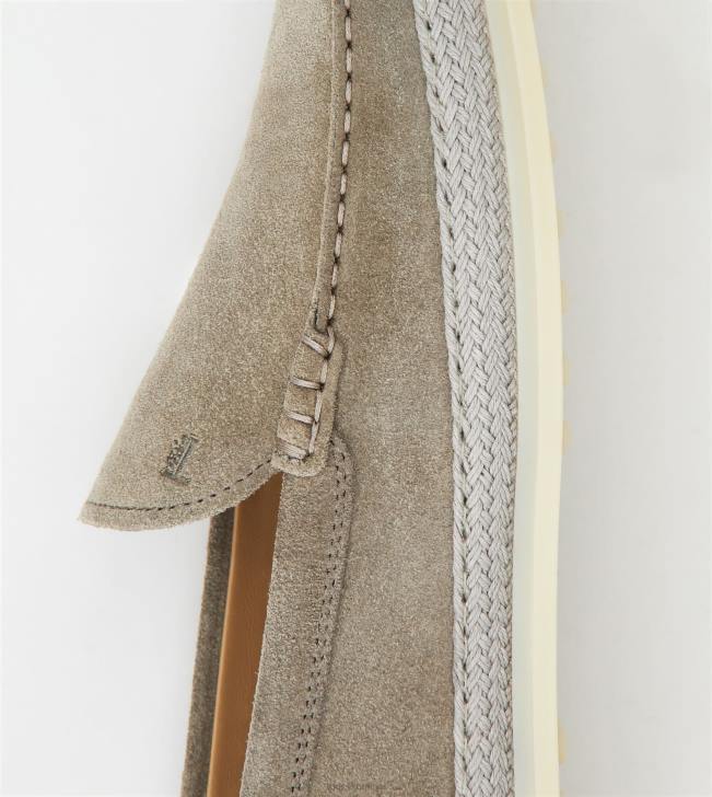 Tod\'s 8NXV904 sivá muži návleky z semišu