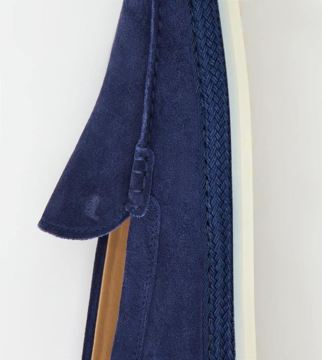 Tod\'s 8NXV906 Modrá muži návleky z semišu