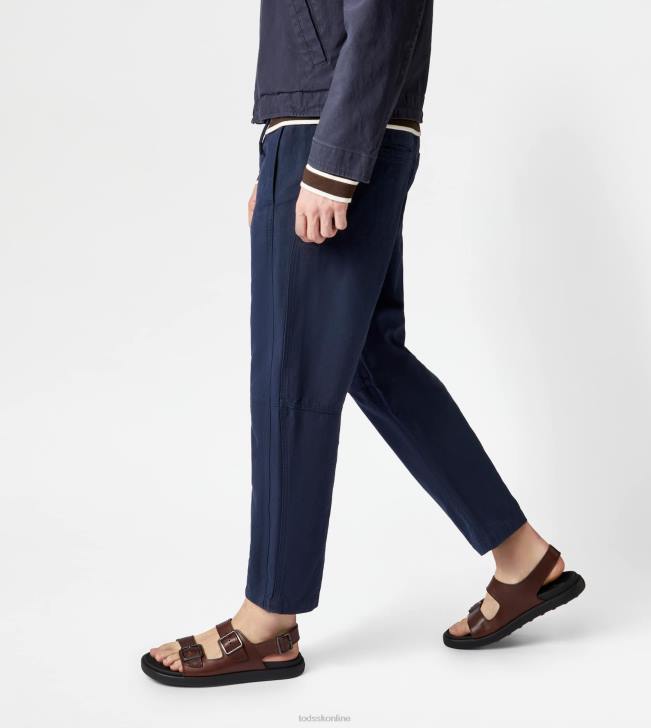 Tod\'s 8NXV916 hnedá muži sandále v koži