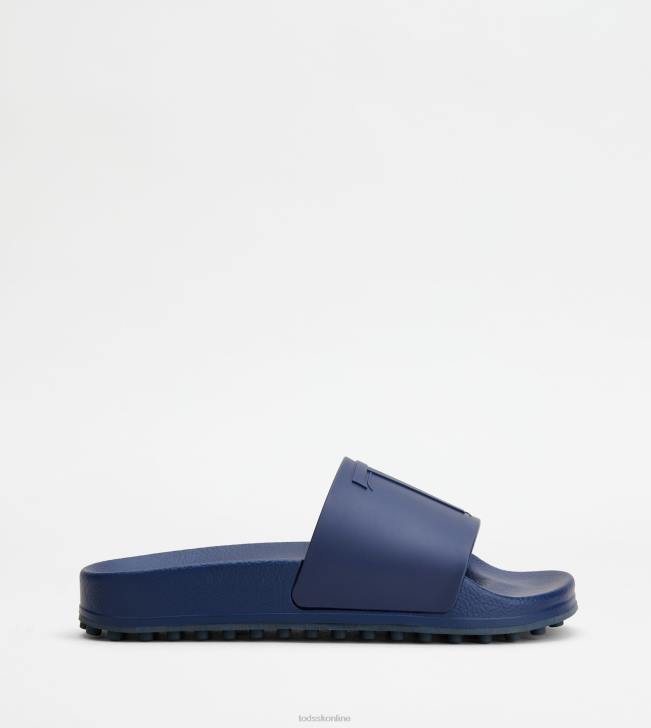 Tod's 8NXV918 Modrá muži gumená sklznica