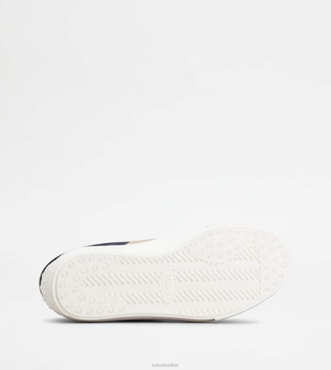 Tod\'s 8NXV851 modrá/ružová/šedá muži semišové tenisky