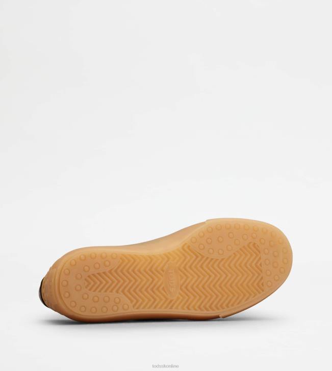 Tod\'s 8NXV853 žltá/hnedá muži tenisky v koži