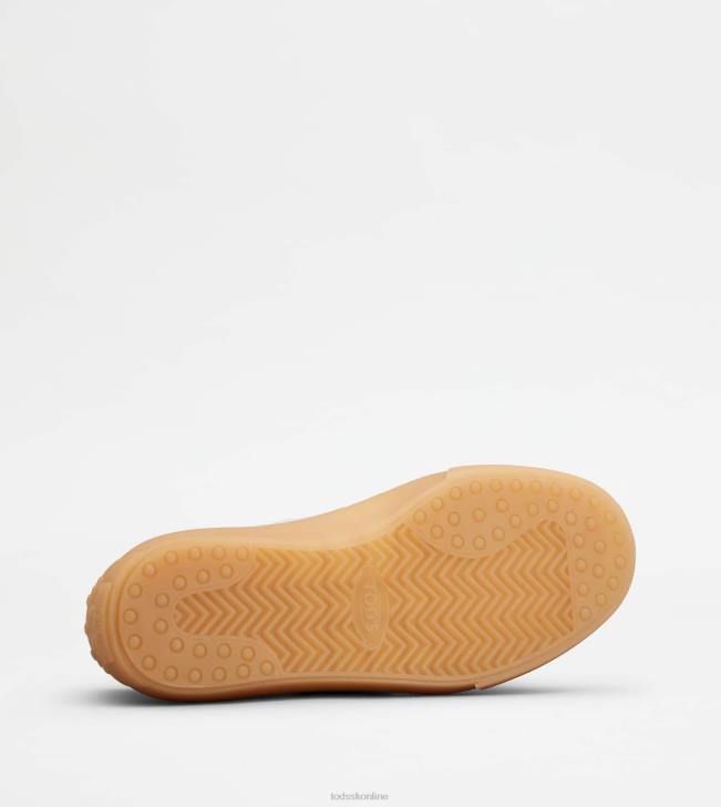 Tod\'s 8NXV855 biely muži tenisky z látky a semišu
