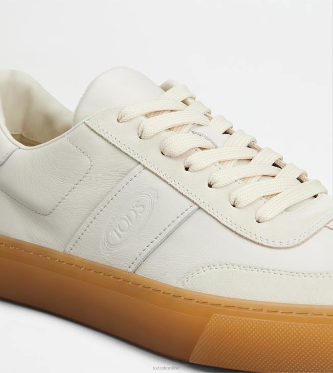 Tod\'s 8NXV856 biely muži tenisky v koži