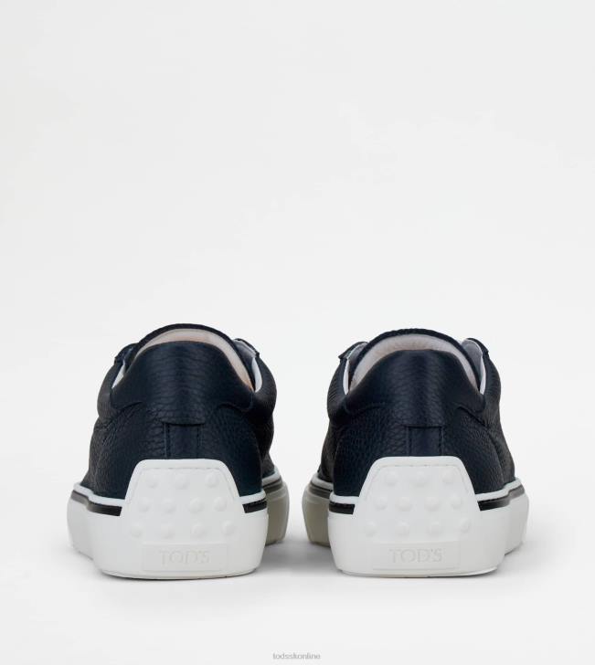 Tod\'s 8NXV860 Modrá muži tenisky v koži