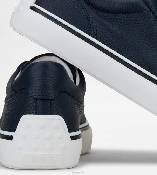 Tod\'s 8NXV860 Modrá muži tenisky v koži