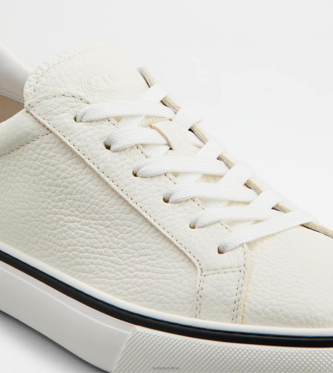 Tod\'s 8NXV861 biely muži tenisky v koži