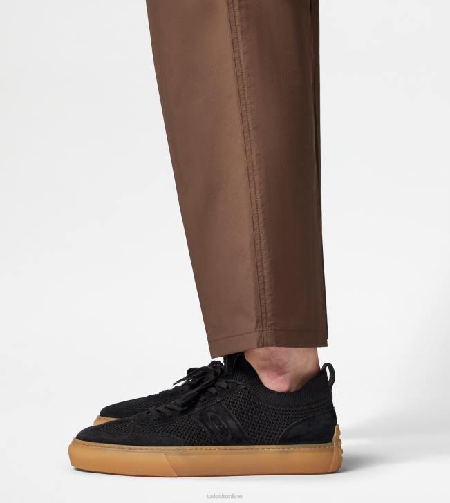 Tod\'s 8NXV862 čierna muži tenisky z látky a semišu