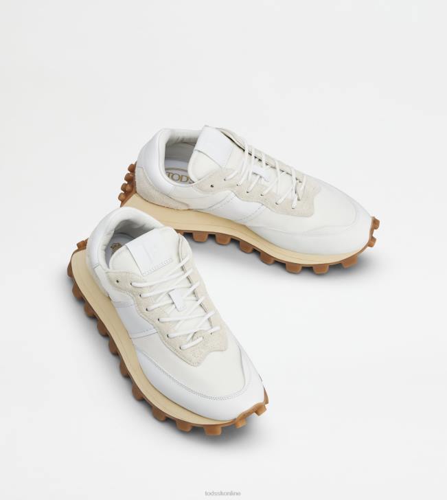 Tod\'s 8NXV863 biely muži tenisky 1t z kože a látky