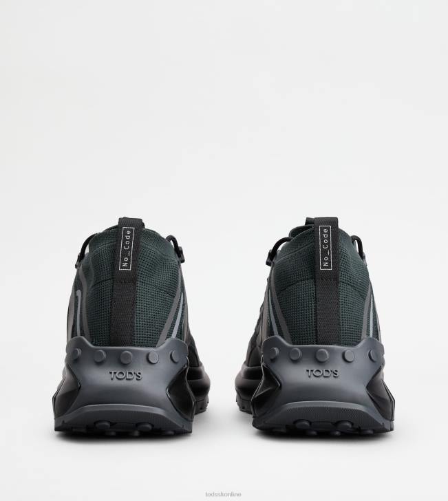 Tod\'s 8NXV872 šedá/zelená muži no_code j v technickej tkanine a koži
