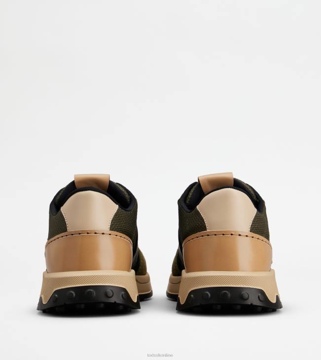 Tod\'s 8NXV877 zelená muži tenisky v koži