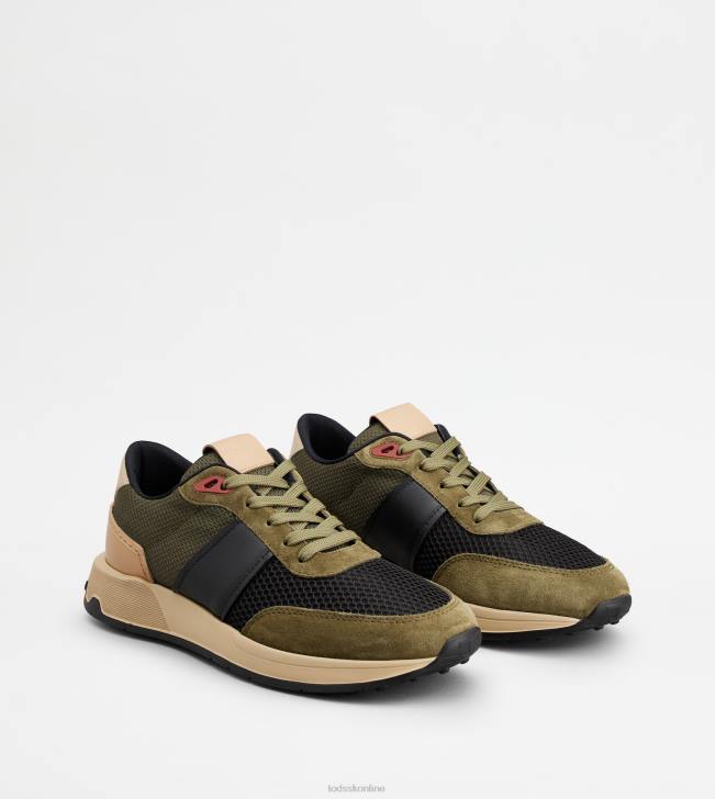 Tod\'s 8NXV877 zelená muži tenisky v koži