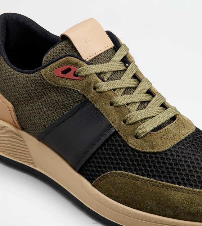 Tod\'s 8NXV877 zelená muži tenisky v koži