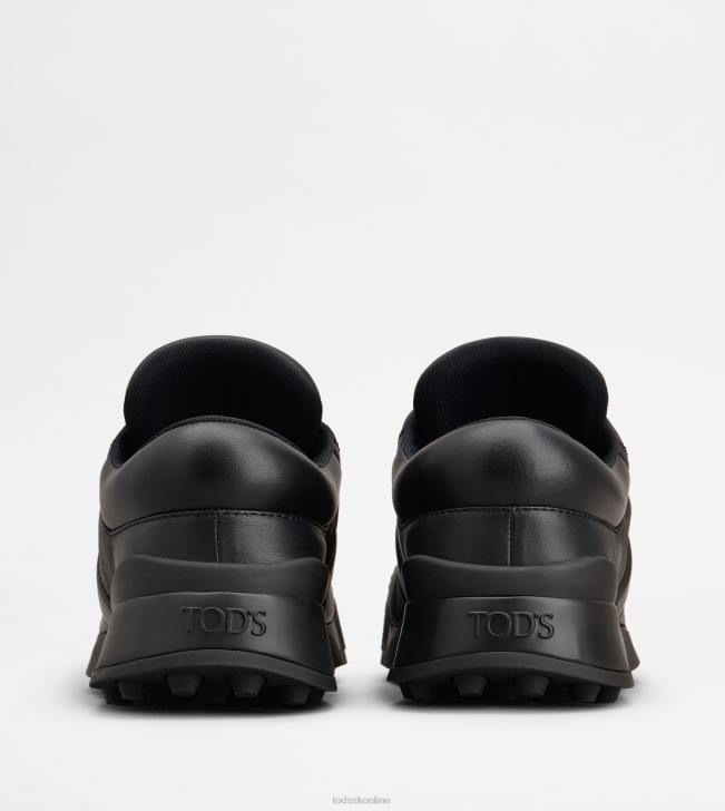 Tod\'s 8NXV886 čierna muži tenisky v koži