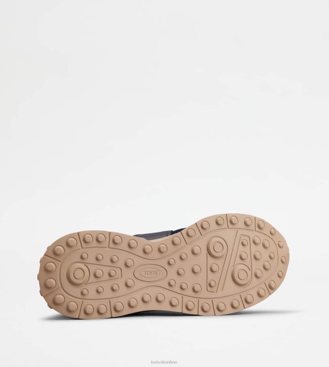 Tod\'s 8NXV891 Modrá muži tenisky v koži