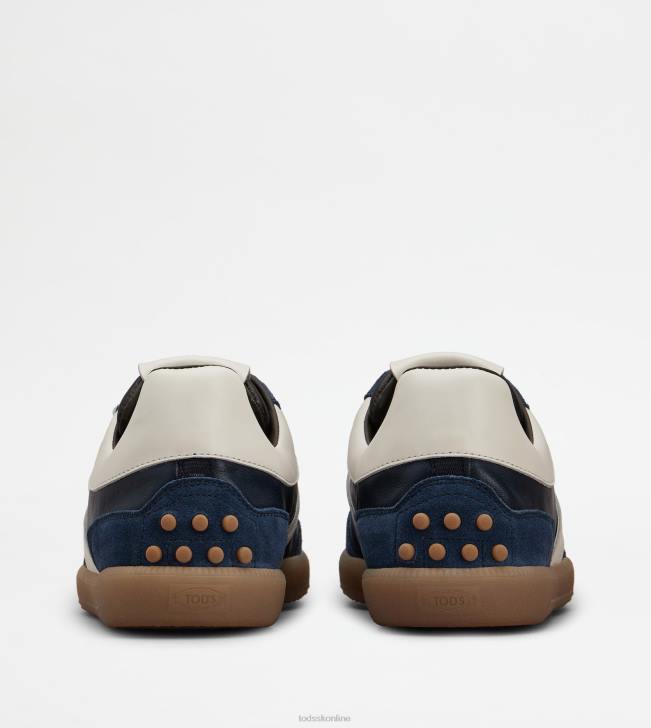 Tod\'s 8NXV892 modrá/biela muži semišové tenisky