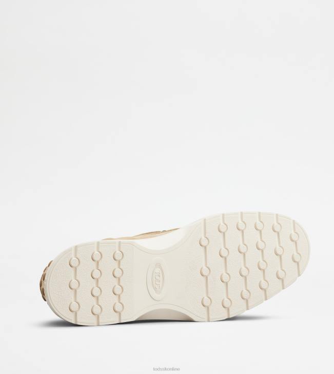 Tod\'s 8NXV816 béžová muži lodičky v semišovej farbe