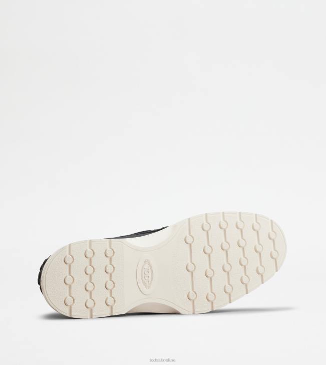 Tod\'s 8NXV817 Modrá muži lodné topánky v koži