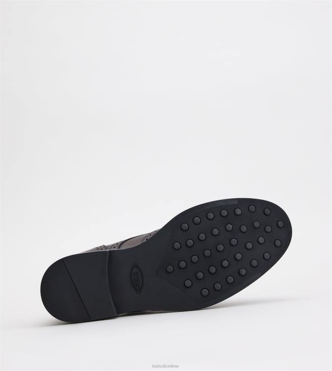 Tod\'s 8NXV820 hnedá muži šnurovačky z kože