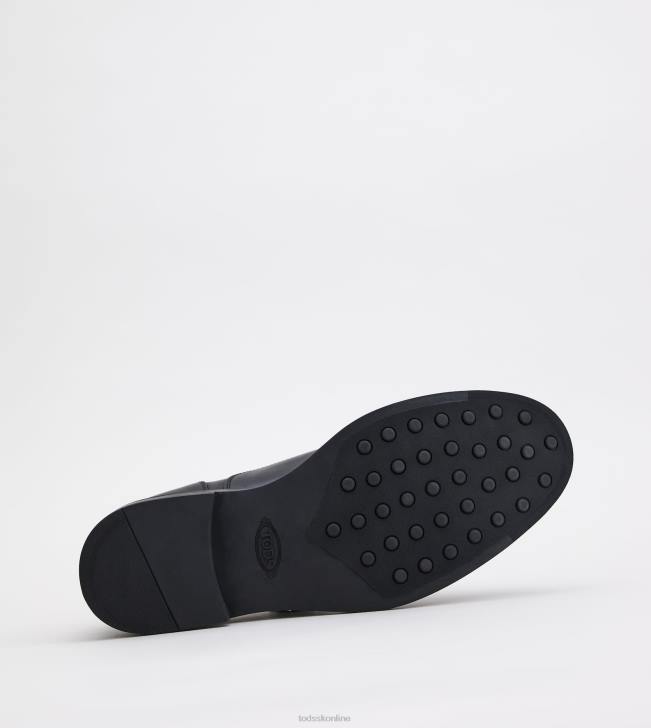 Tod\'s 8NXV822 čierna muži šnurovačky z kože