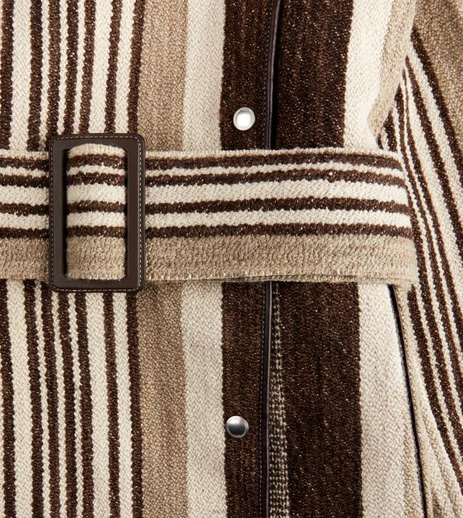 Tod\'s 8NXV590 hnedá/béžová/biela ženy kabína s koženými vložkami