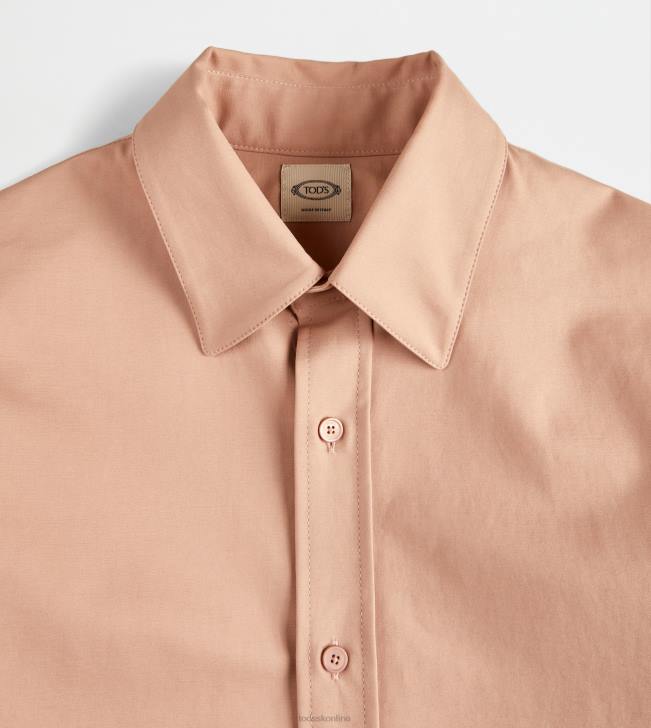 Tod\'s 8NXV549 béžová ženy tričko zo strečovej bavlny
