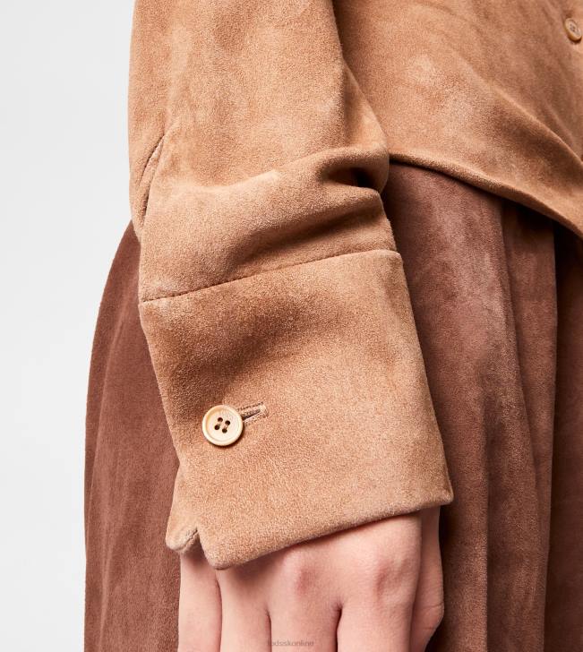 Tod\'s 8NXV572 Ružová ženy semišová košeľa