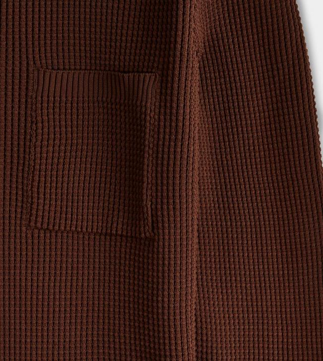 Tod\'s 8NXV579 hnedá ženy polokošeľa z úpletu