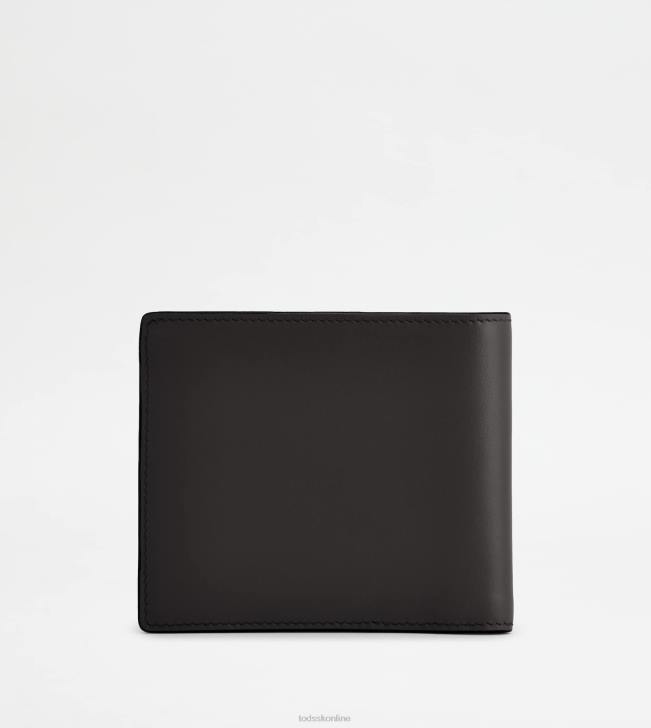 Tod\'s 8NXV489 čierna ženy peňaženka v koži
