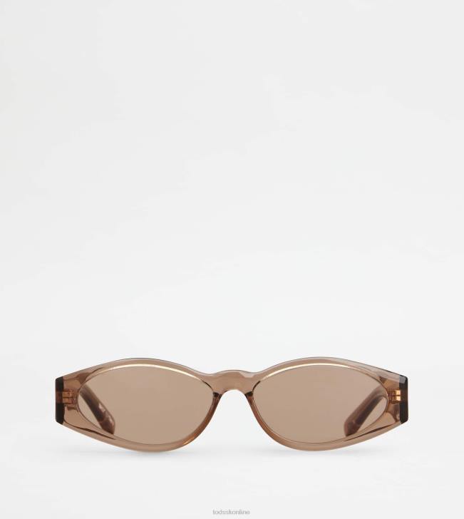 Tod's 8NXV527 béžová ženy oválne slnečné okuliare