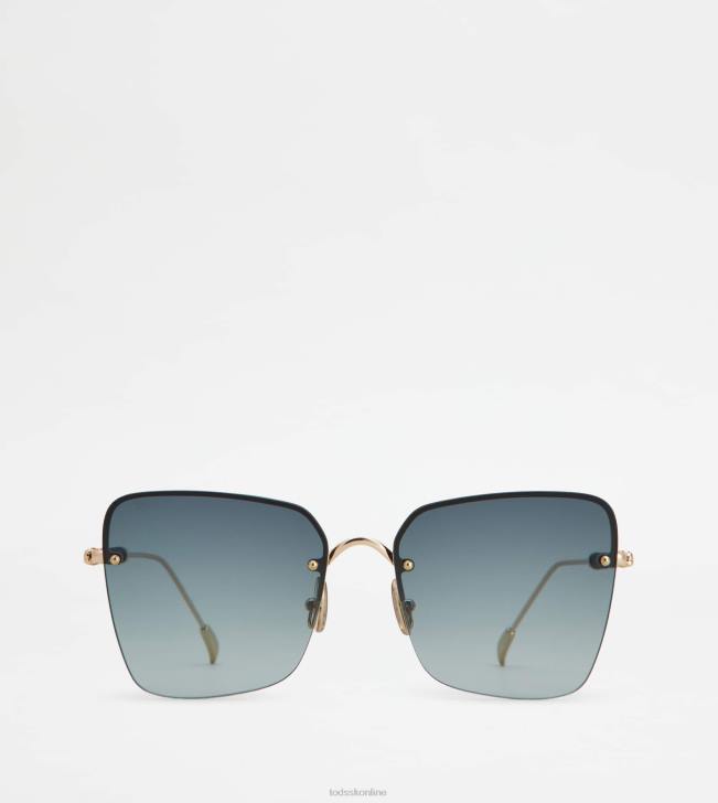 Tod's 8NXV540 zlato ženy motýľové slnečné okuliare