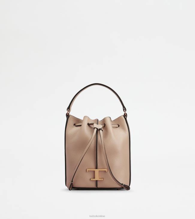 Tod's 8NXV433 Ružová ženy t nadčasová kabelka z mikro kože