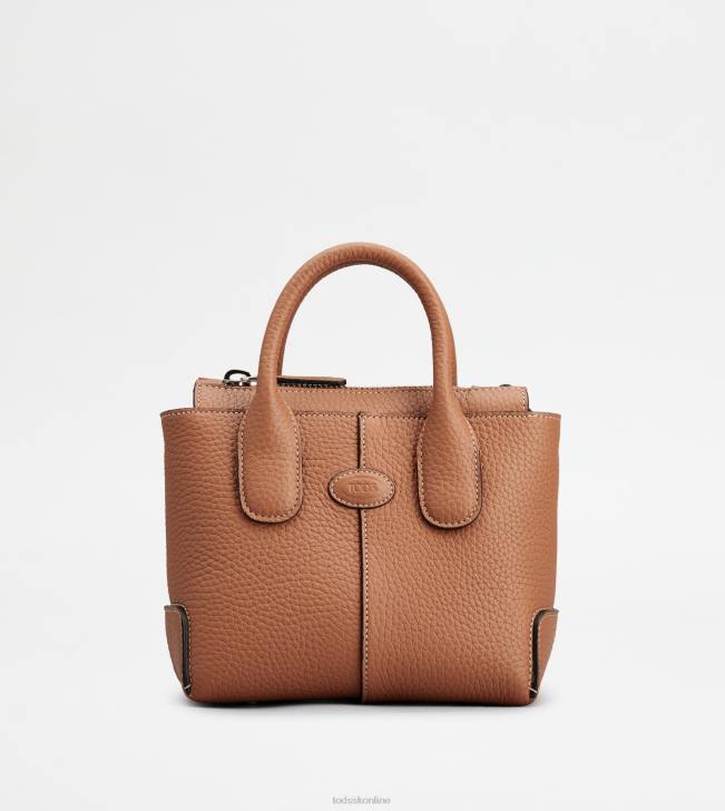 Tod's 8NXV351 hnedá ženy taška v koženej mini taške