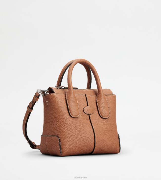 Tod\'s 8NXV351 hnedá ženy taška v koženej mini taške