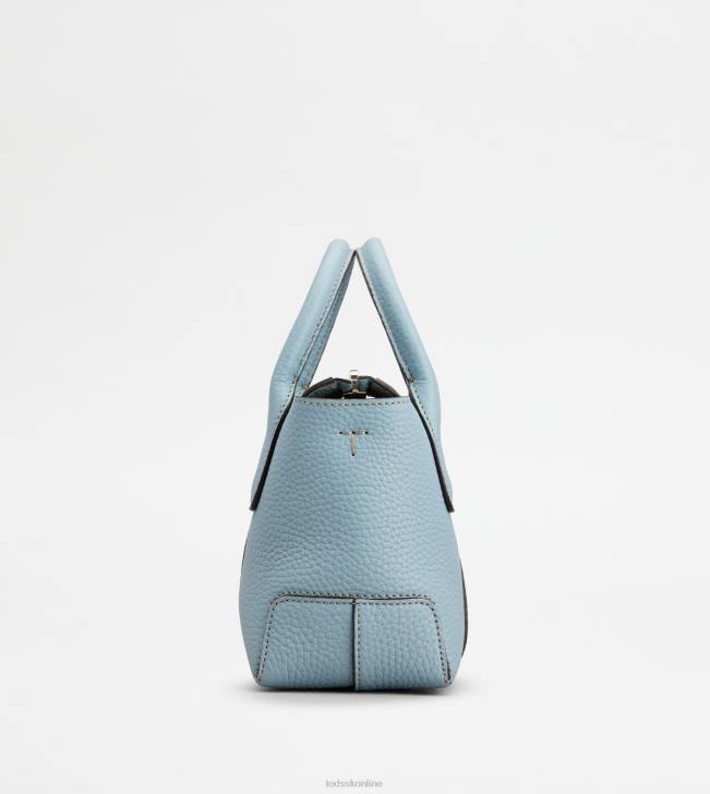 Tod\'s 8NXV353 svetlo modrá ženy taška v koženej mini taške